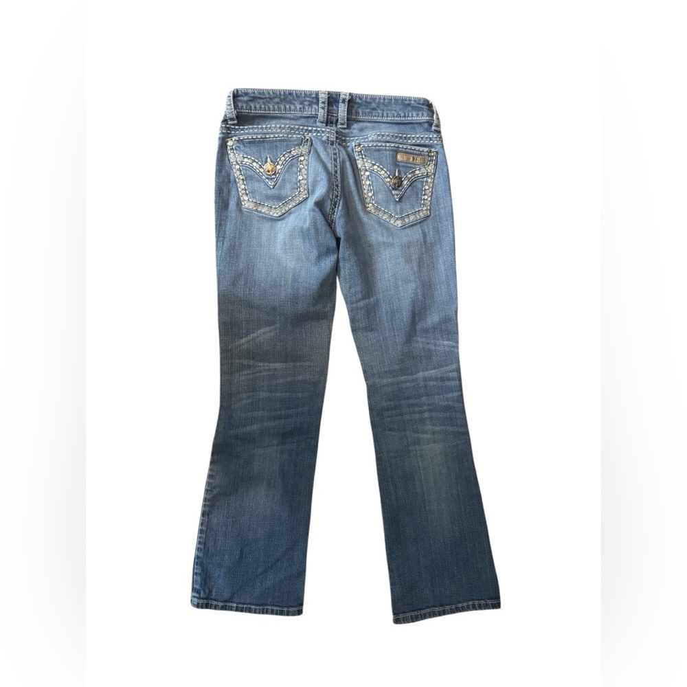 Rock & Republic Women's Boot Cut Jeans in Blue - Picture 2 of 4